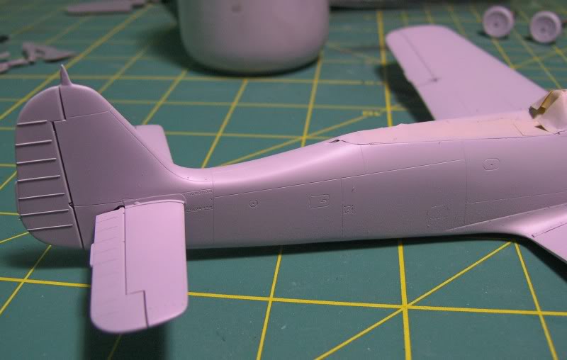 Focke Wulf 190 A-7 JG-1 1/48 Hasegawa (Terminado) Fondeado2