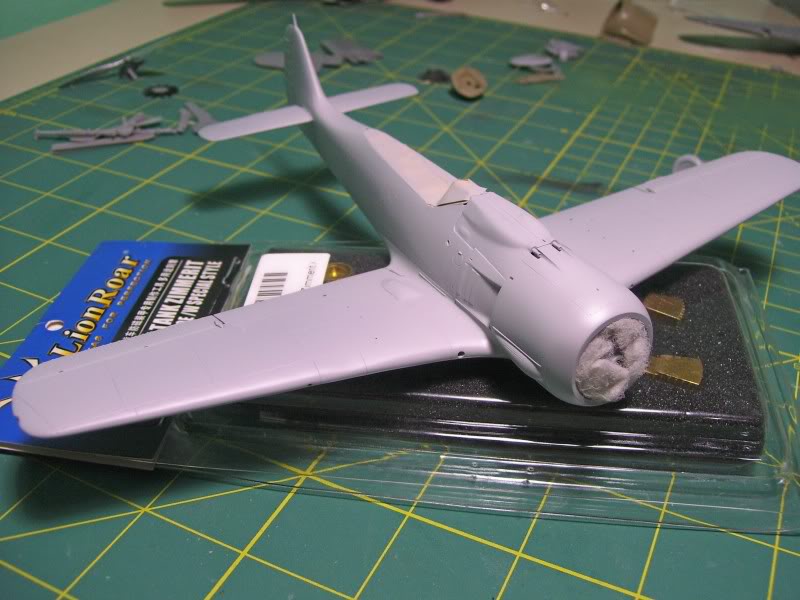 Focke Wulf 190 A-7 JG-1 1/48 Hasegawa (Terminado) Fondeado4