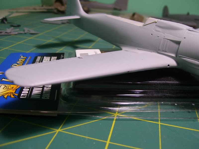 Focke Wulf 190 A-7 JG-1 1/48 Hasegawa (Terminado) Fondeado5