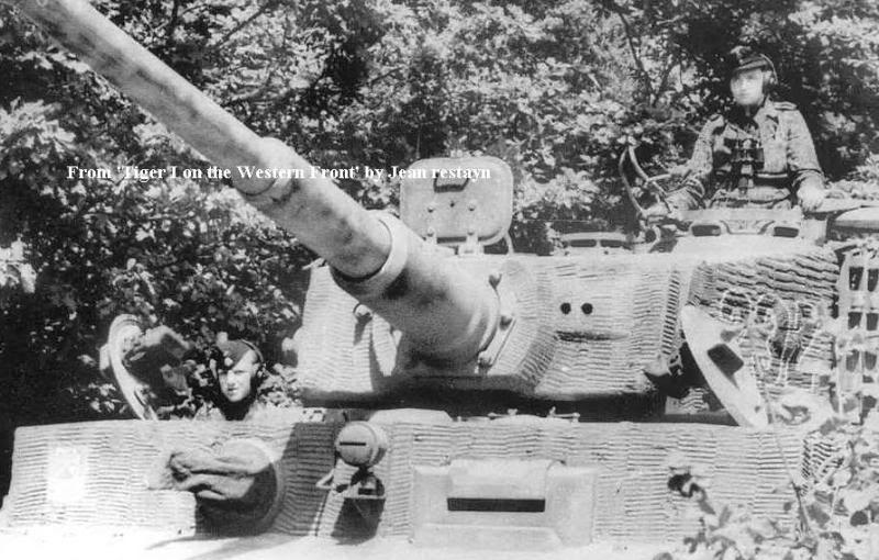 Tiger I Late Schwere SS Panzer Abt.102 (Will Fey) Normandia  Tiger232