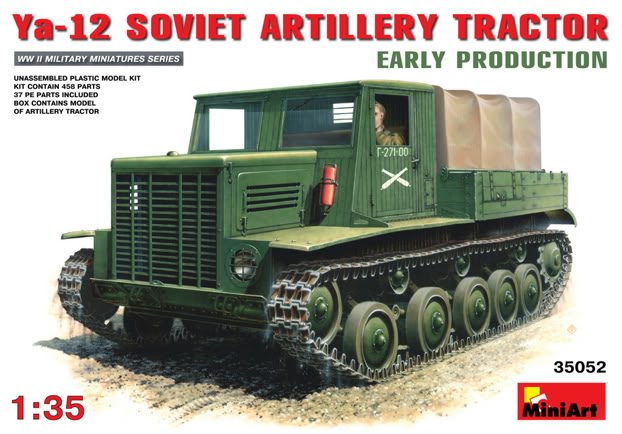 Ya-12  SOVIET  ARTILLERY   TRACTOR 35052-1