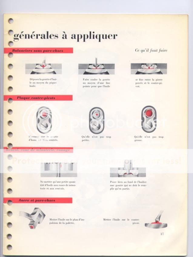 huiles huilage lubrification - La lubrification des Omega (Doc de 1957) Omegalub016