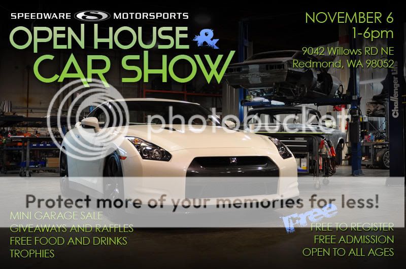 Speedware Motorsports Open House & Car Show. SPEEDWARE-FLYER2