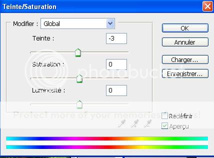 Palettes de couleur des tilesets. Teinte-saturation