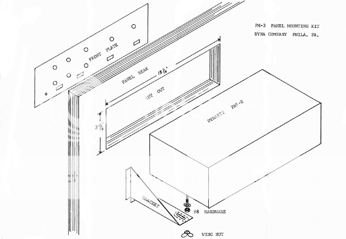 Dynaco PM-3 panel mount kit - photos .. PM_3panelmount