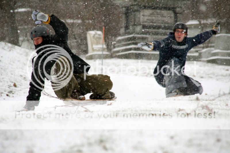 Cimetire Mont-Royal sous la neige FabetMarc8