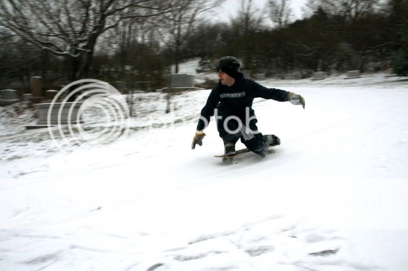 Cimetire Mont-Royal sous la neige Marc_5