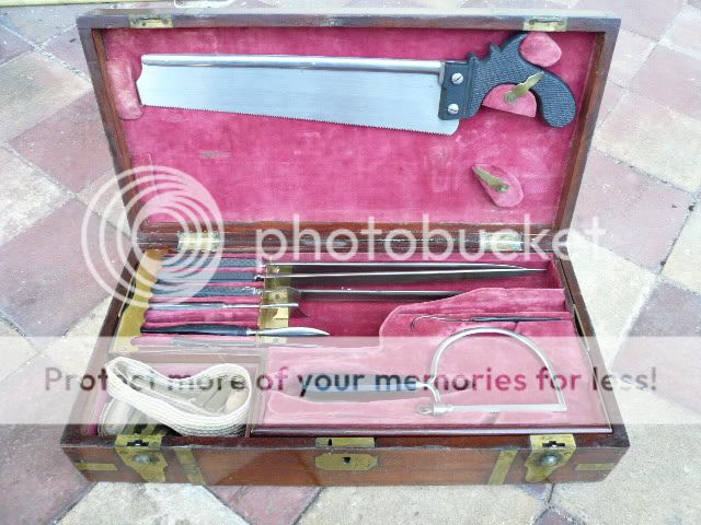 trousse chirurgicale de Veterinaire Militaire mle 1887 2dde