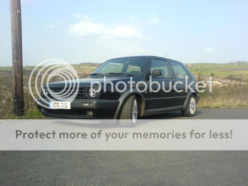 golf mk2 debadged grill DSC00093