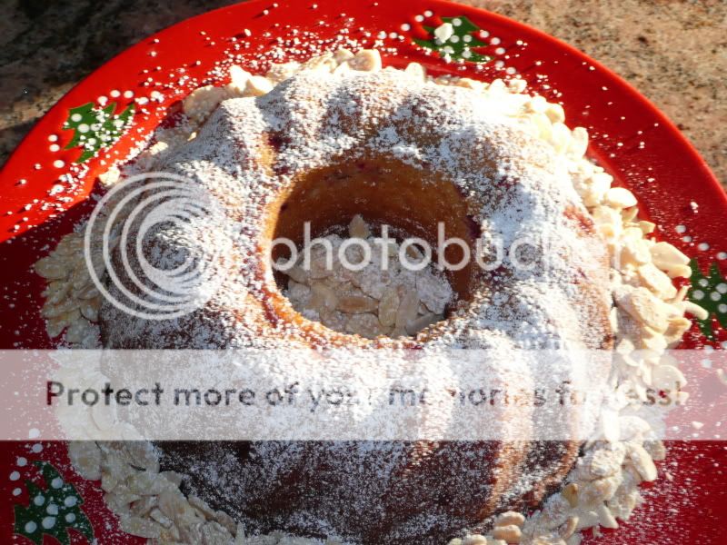 Annual BW's Holiday Party! CranberryAlmondBundtCake