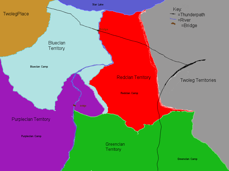 Map of all the Territories (Star Lake) [Zoomed Out] RainbowD