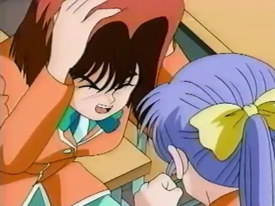 Hình anime Atemu và Anzu trong bộ YugiOh (vua trò chơi) Anzu101