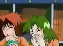 Hình anime Atemu và Anzu trong bộ YugiOh (vua trò chơi) Anzu222