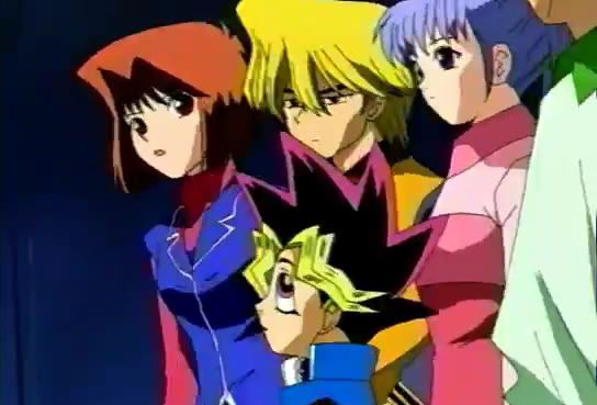 Hình anime Atemu và Anzu trong bộ YugiOh (vua trò chơi) Anzu25