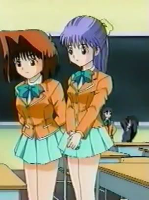 Hình anime Atemu và Anzu trong bộ YugiOh (vua trò chơi) Anzu67