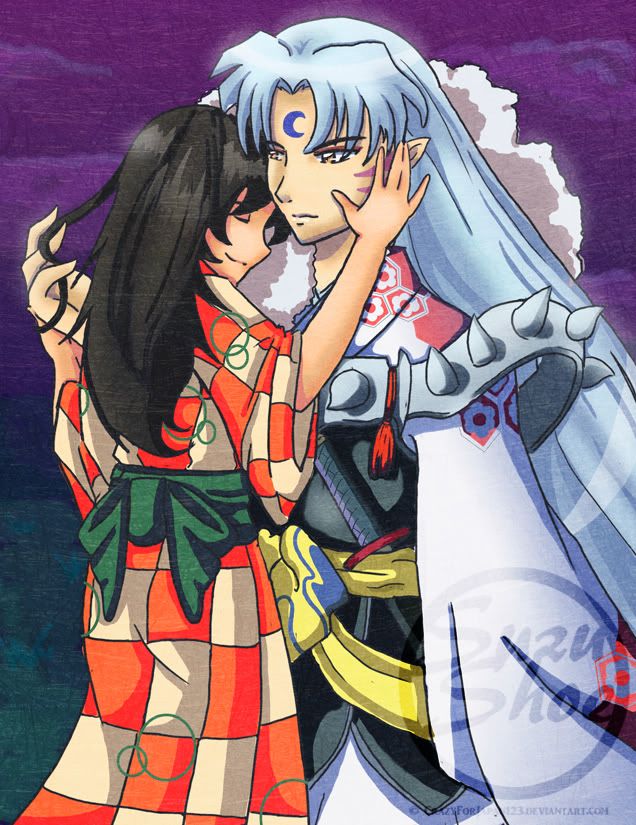 ♥♥Fic dịch Inuyasha (Sesshoumaru x Rin): Lily of the valley♥ - Page 2 Sesshomaru_x_rin_by_crazyforjapan123-d4logx6