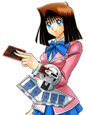 Hình vẽ Anzu Mazaki ( Tea Gardner ) của bộ YugiOh vua trò chơi TeG23-1