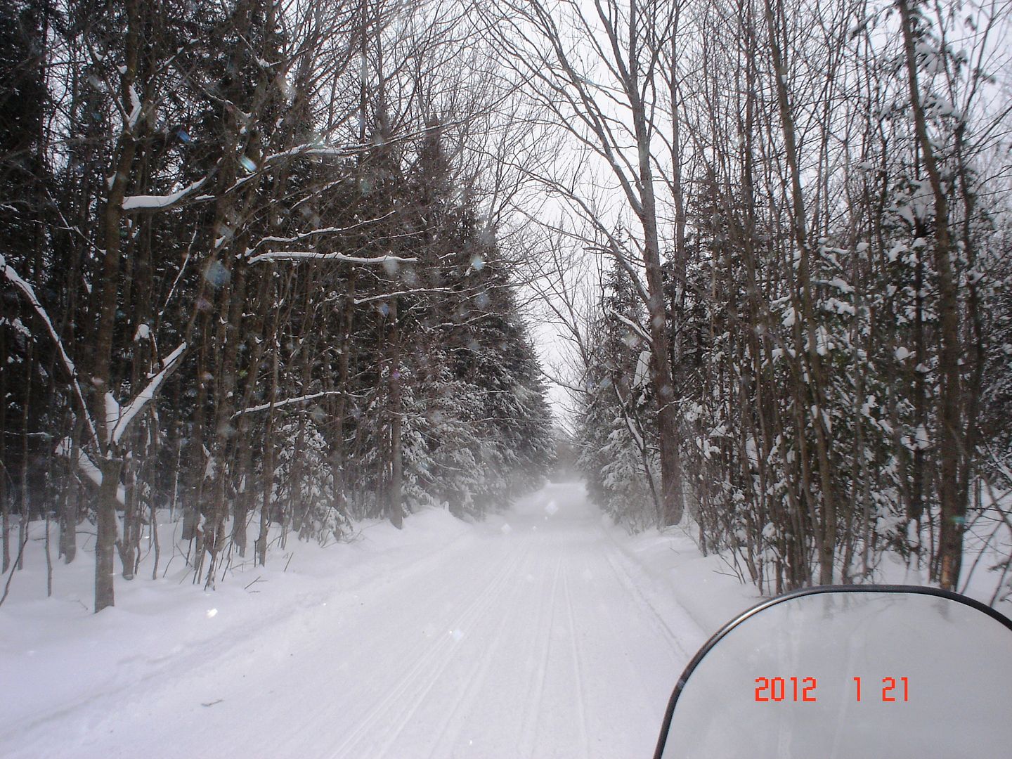 Mauricie: GrandMère/Latuque/Rivière à Pierre photo ride-report 21 janvier 2012 DSC00513