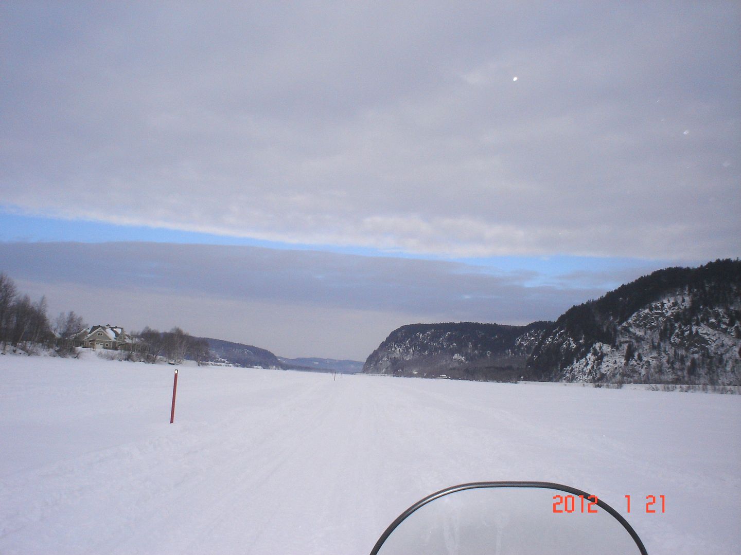 Mauricie: GrandMère/Latuque/Rivière à Pierre photo ride-report 21 janvier 2012 DSC00528