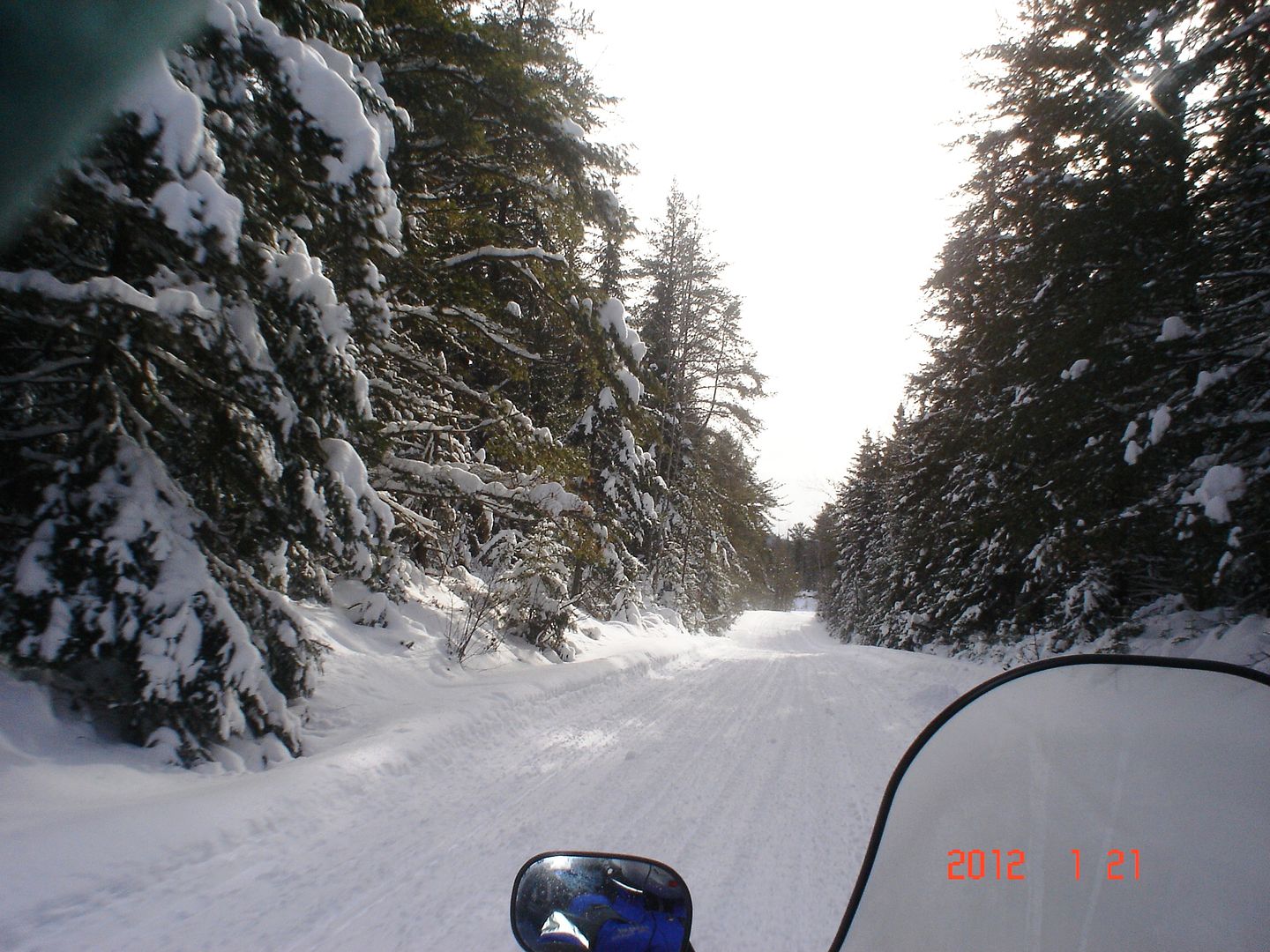 Mauricie: GrandMère/Latuque/Rivière à Pierre photo ride-report 21 janvier 2012 DSC00565