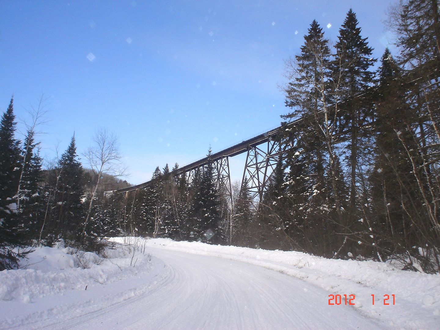 Mauricie: GrandMère/Latuque/Rivière à Pierre photo ride-report 21 janvier 2012 DSC00603