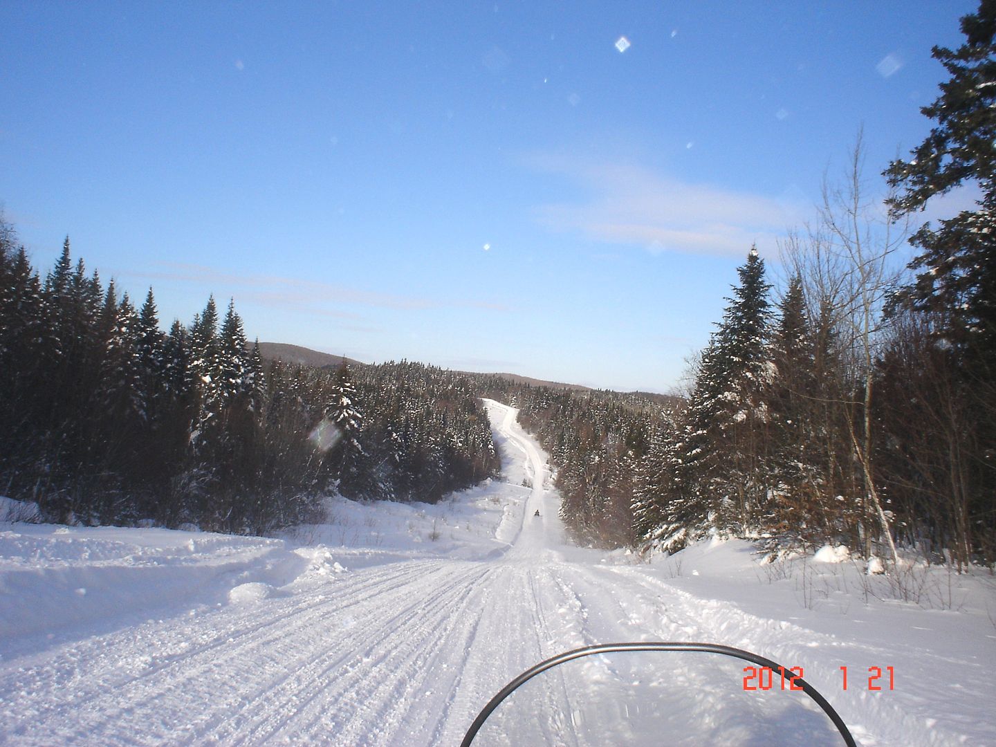 Mauricie: GrandMère/Latuque/Rivière à Pierre photo ride-report 21 janvier 2012 DSC00617