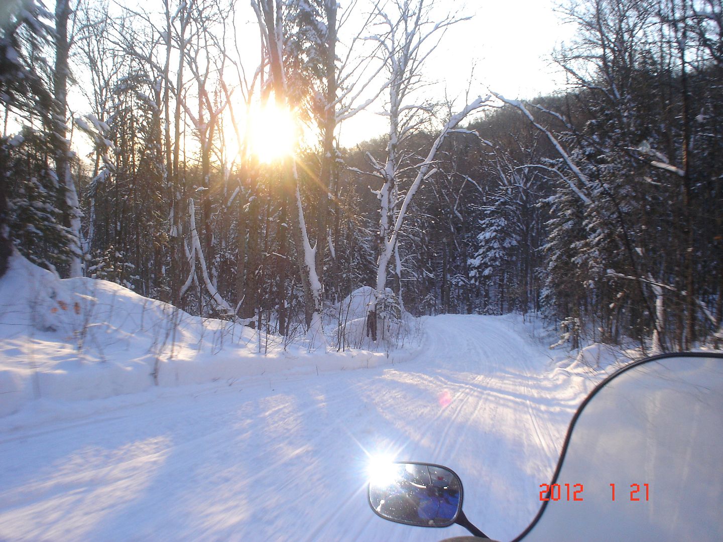 Mauricie: GrandMère/Latuque/Rivière à Pierre photo ride-report 21 janvier 2012 DSC00722