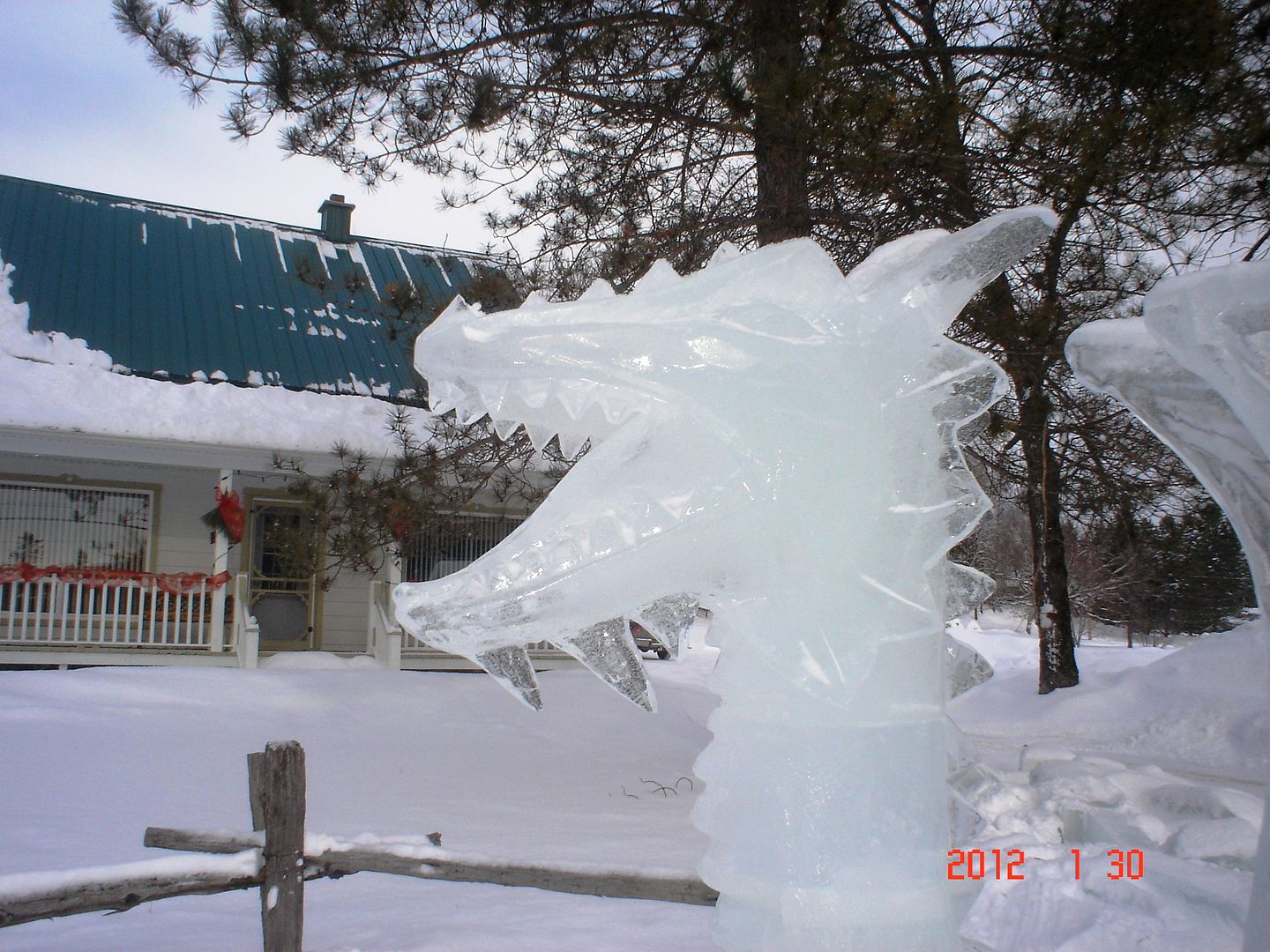 Festival des sculptures de glace de St-Côme dans Lanaudière--- photo-report      DSC00793