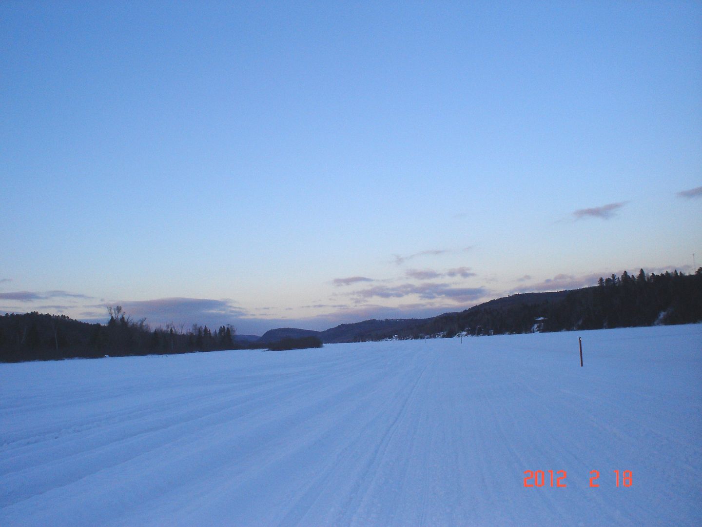 photo ride-report Joliette/Mattawin sentier #360+retour par la #3 18 février 2012 DSC01648