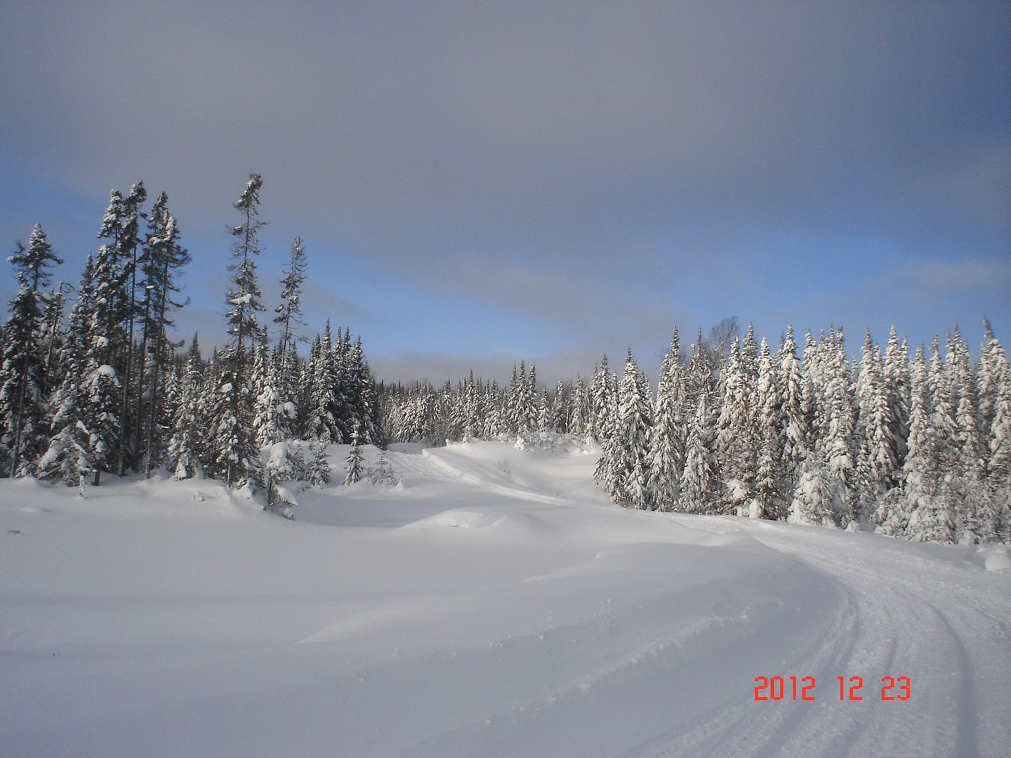 St-Gabriel/St-Zénon/Parc Mt-Tremblant/St-Michel des saints report 23 dec 2012 DSC03868