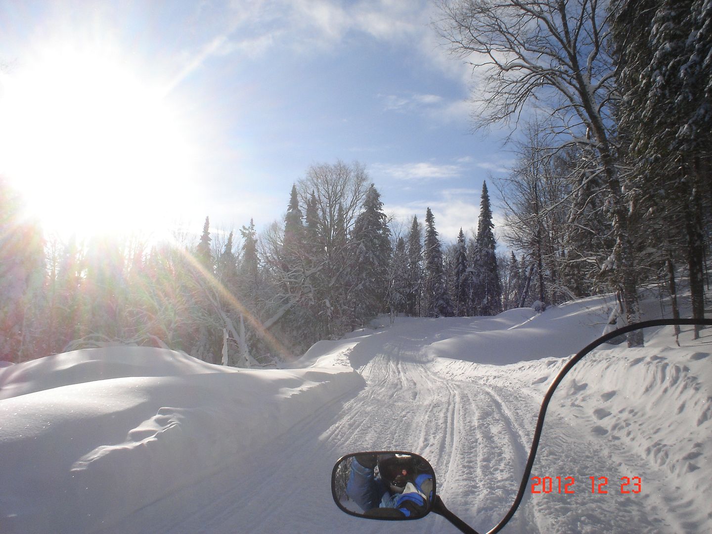 St-Gabriel/St-Zénon/Parc Mt-Tremblant/St-Michel des saints report 23 dec 2012 DSC03888