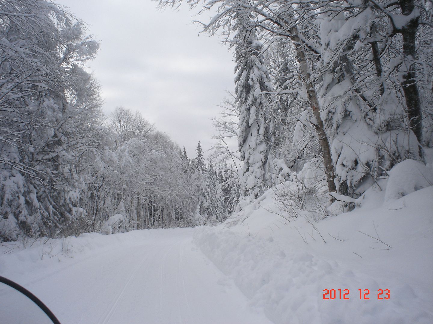 St-Gabriel/St-Zénon/Parc Mt-Tremblant/St-Michel des saints report 23 dec 2012 DSC03921