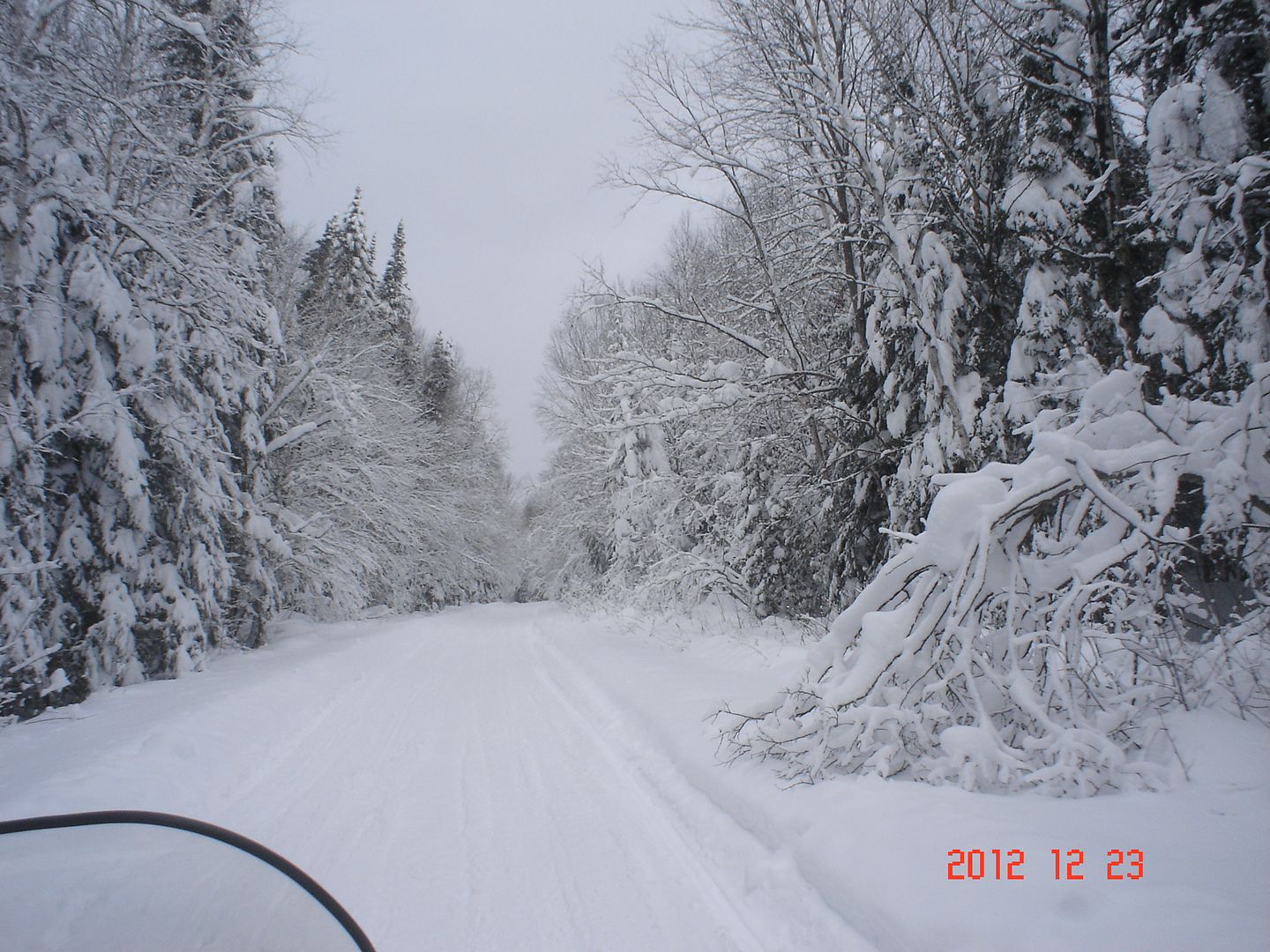 St-Gabriel/St-Zénon/Parc Mt-Tremblant/St-Michel des saints report 23 dec 2012 DSC03990-1