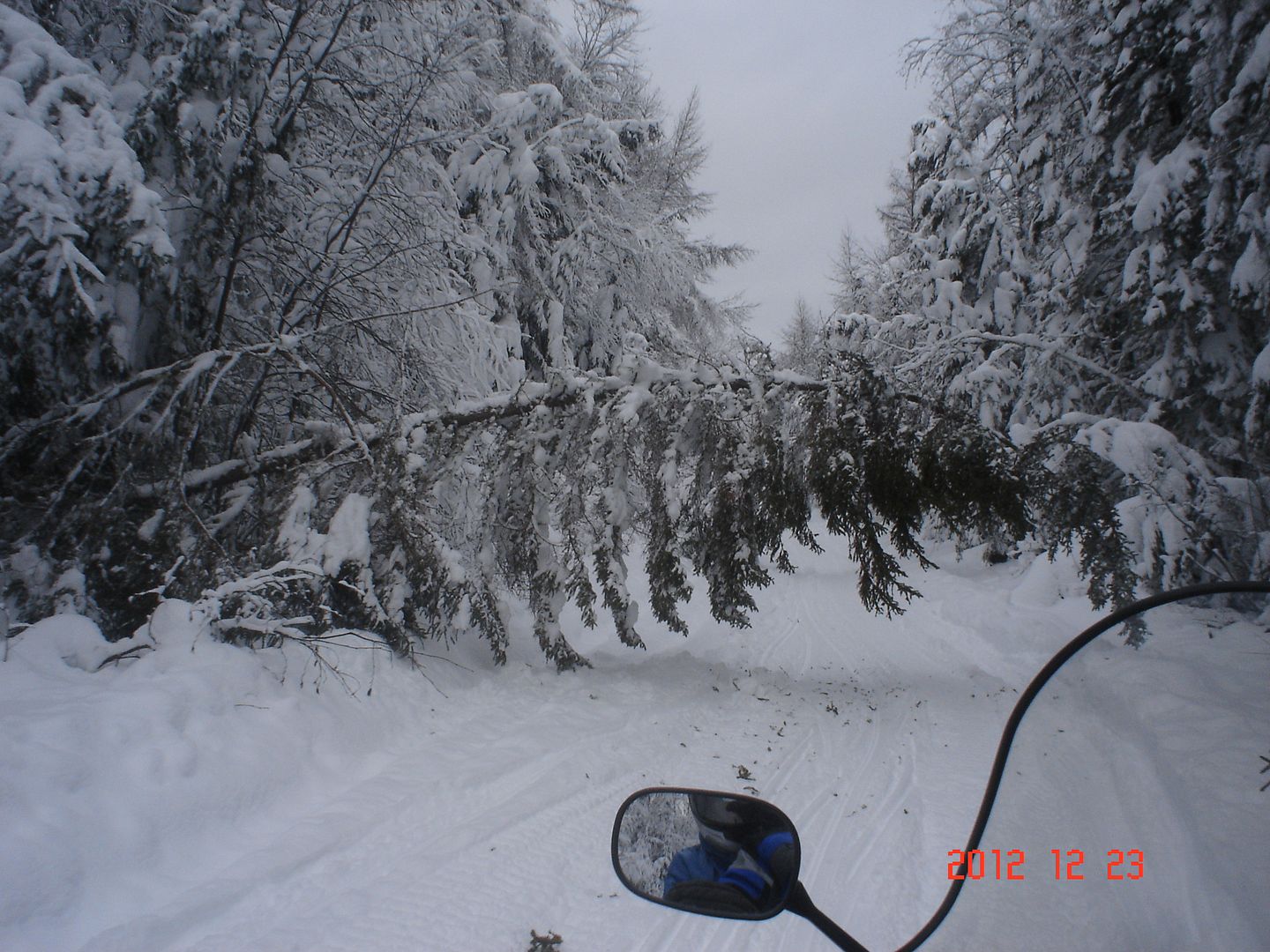 St-Gabriel/St-Zénon/Parc Mt-Tremblant/St-Michel des saints report 23 dec 2012 DSC04007