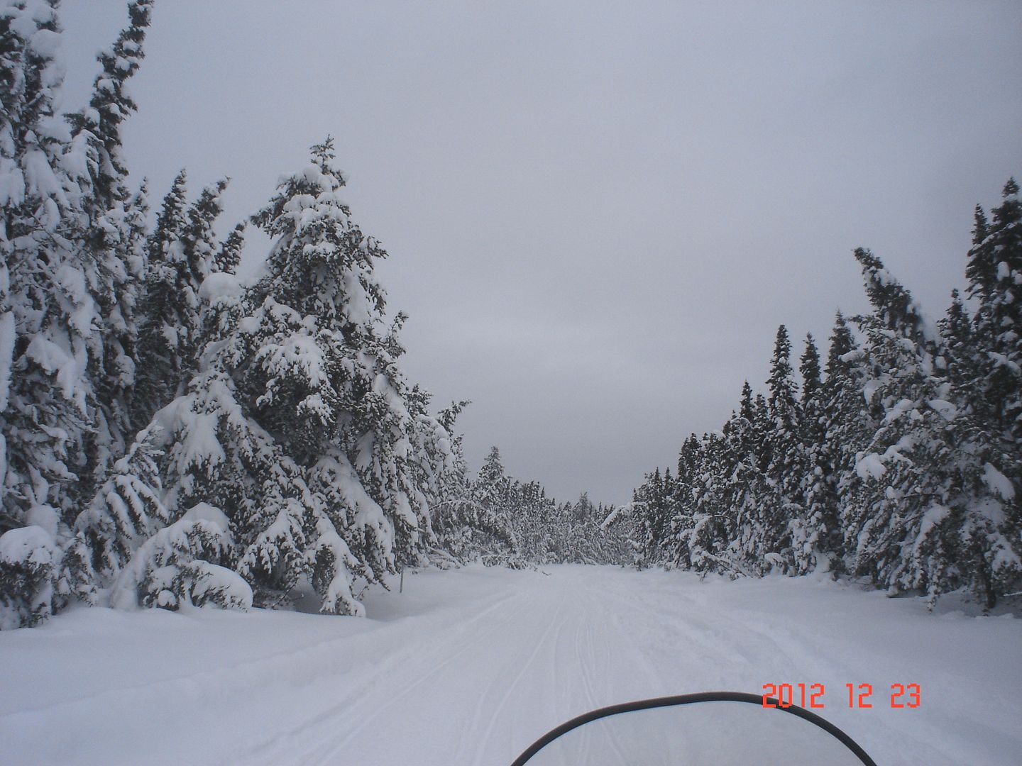 St-Gabriel/St-Zénon/Parc Mt-Tremblant/St-Michel des saints report 23 dec 2012 DSC04024