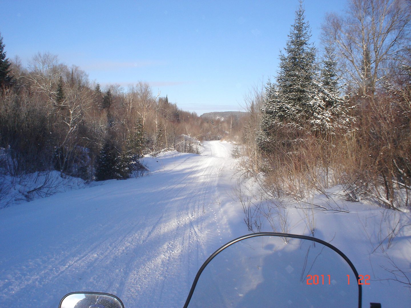 St-Zenon/ Parc Mt-Tremblant/ St-donat--Montagne Noire 22 janvier 2011 photo ride report DSC08966