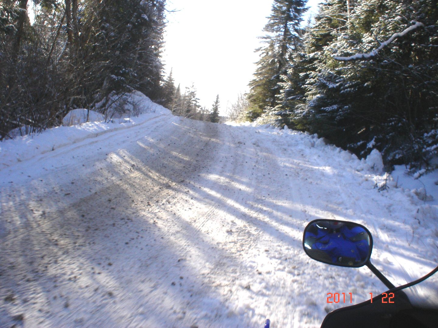 St-Zenon/ Parc Mt-Tremblant/ St-donat--Montagne Noire 22 janvier 2011 photo ride report DSC08970