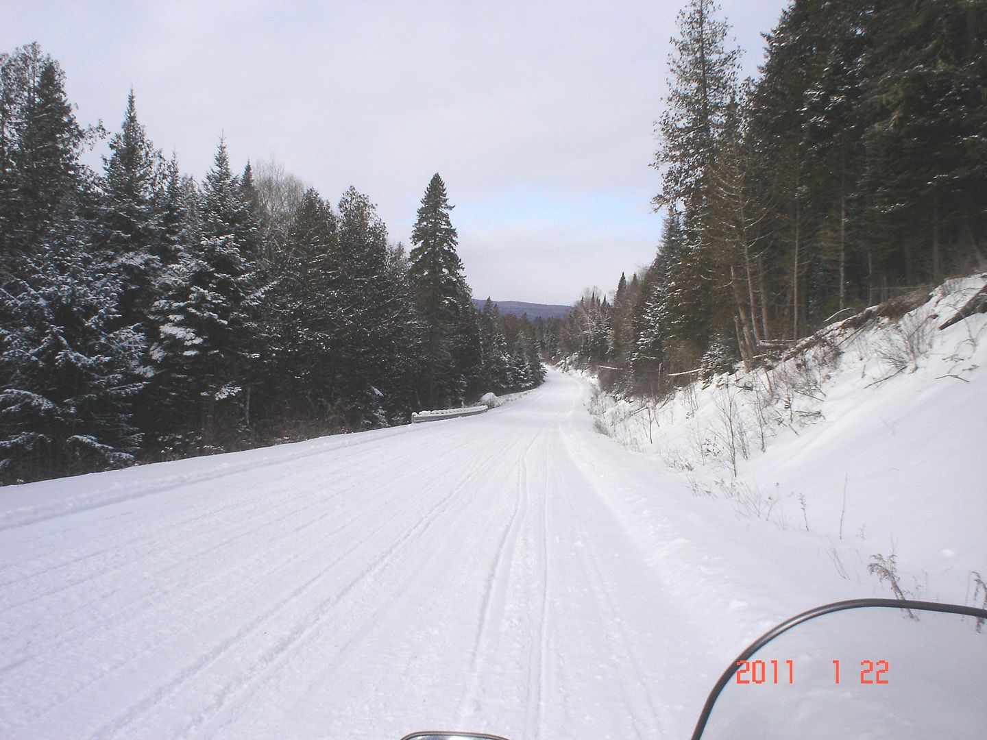 St-Zenon/ Parc Mt-Tremblant/ St-donat--Montagne Noire 22 janvier 2011 photo ride report DSC08977