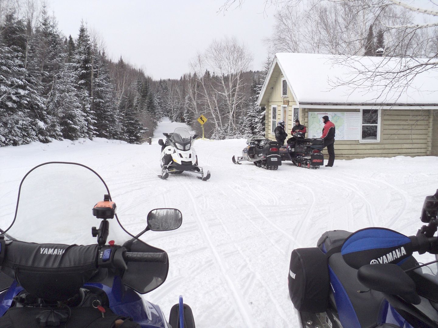 St-Zenon/ Parc Mt-Tremblant/ St-donat--Montagne Noire 22 janvier 2011 photo ride report DSC08988