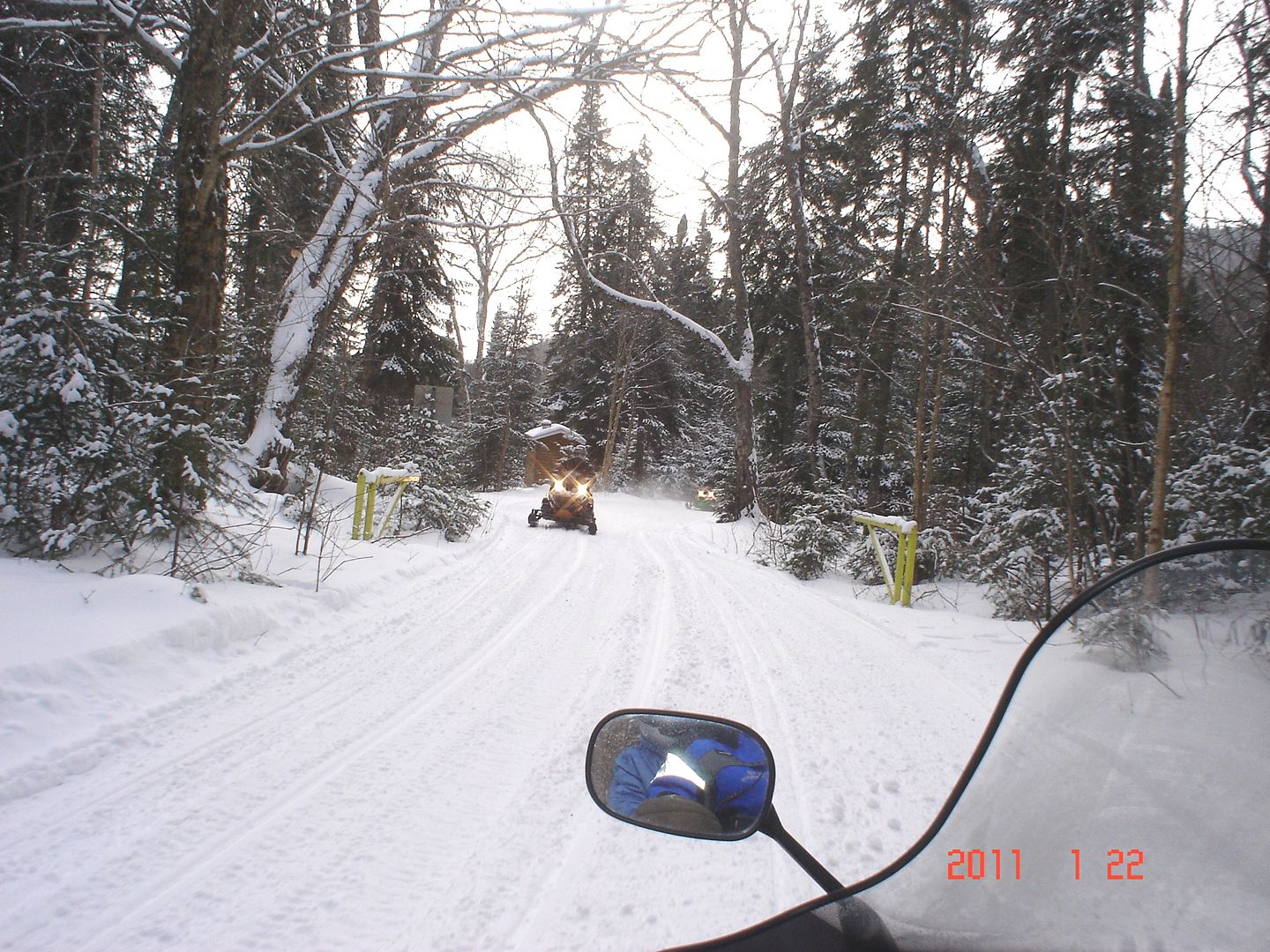 St-Zenon/ Parc Mt-Tremblant/ St-donat--Montagne Noire 22 janvier 2011 photo ride report DSC09001