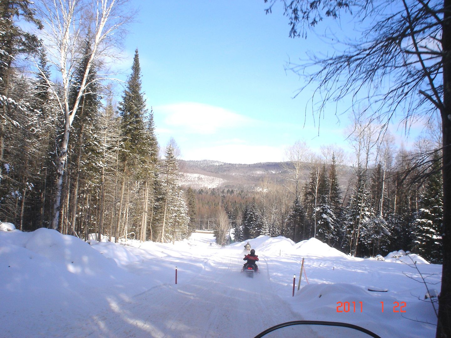 St-Zenon/ Parc Mt-Tremblant/ St-donat--Montagne Noire 22 janvier 2011 photo ride report DSC09021