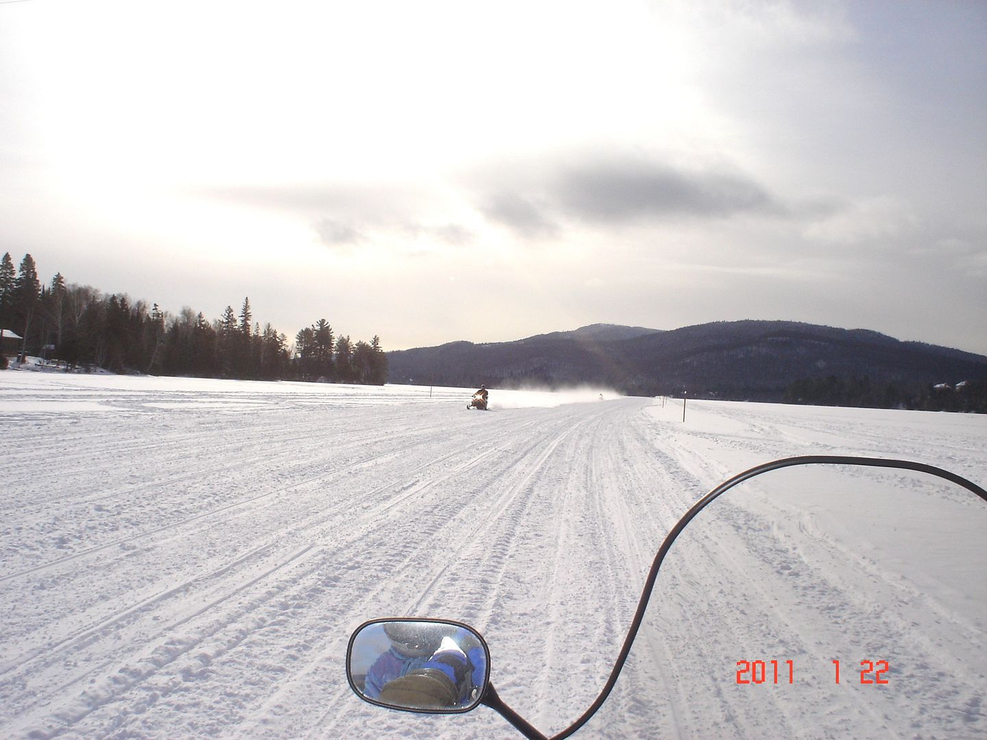 St-Zenon/ Parc Mt-Tremblant/ St-donat--Montagne Noire 22 janvier 2011 photo ride report DSC09023