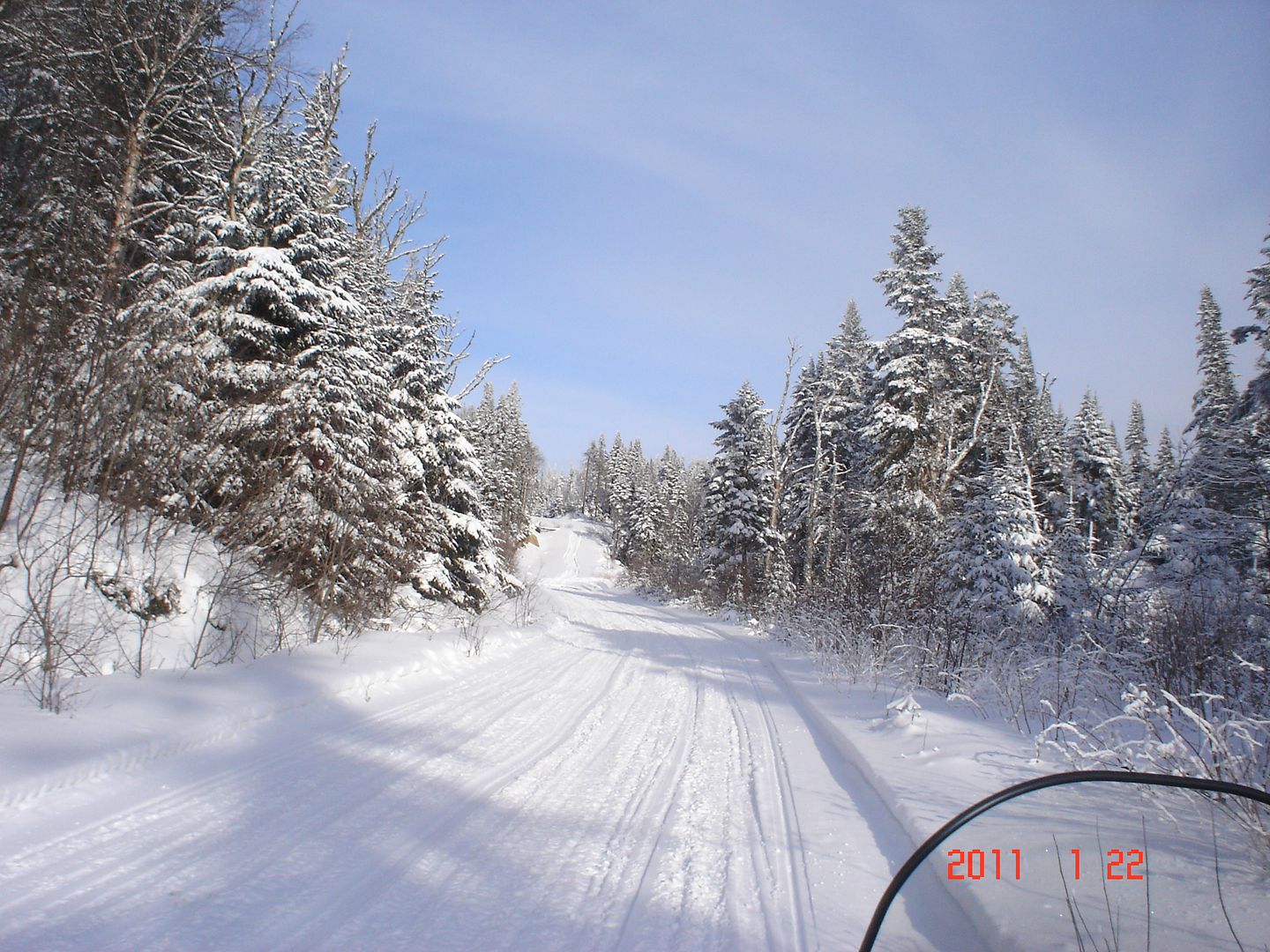 St-Zenon/ Parc Mt-Tremblant/ St-donat--Montagne Noire 22 janvier 2011 photo ride report DSC09035