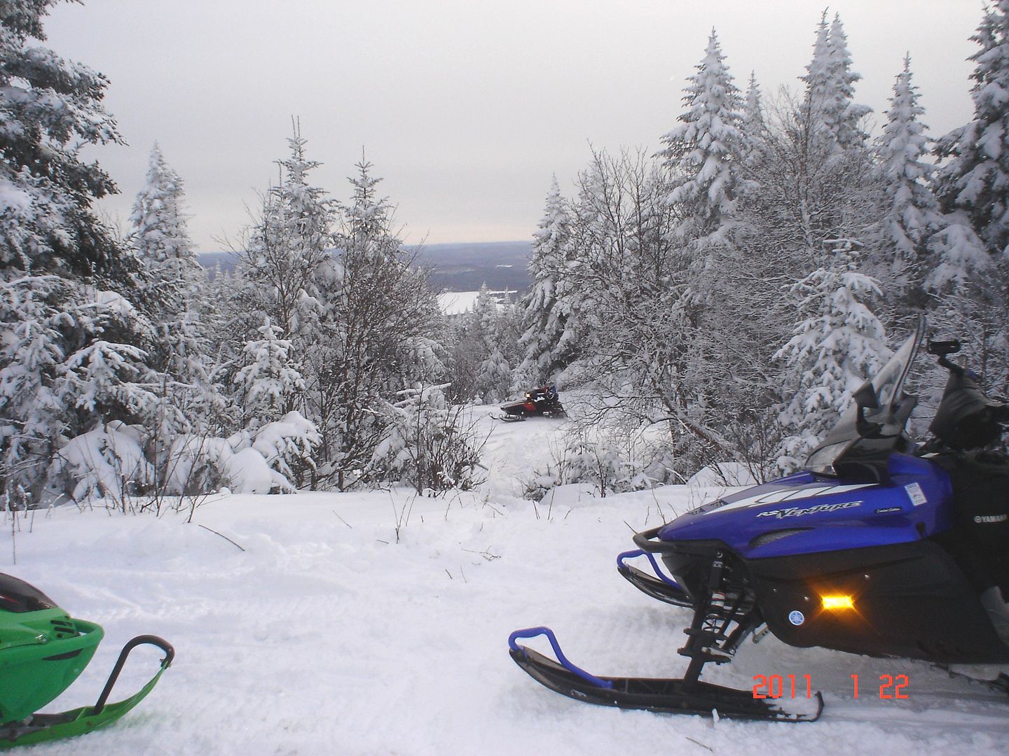 St-Zenon/ Parc Mt-Tremblant/ St-donat--Montagne Noire 22 janvier 2011 photo ride report DSC09074