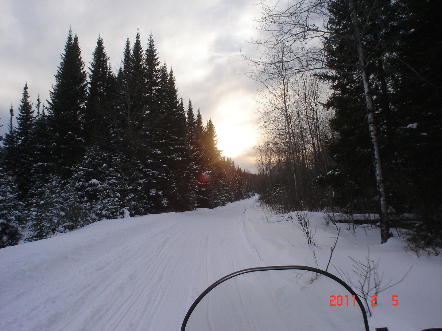 Joliette/St-Côme/St-Zénon photo ride-report 5 février 2011 DSC09385