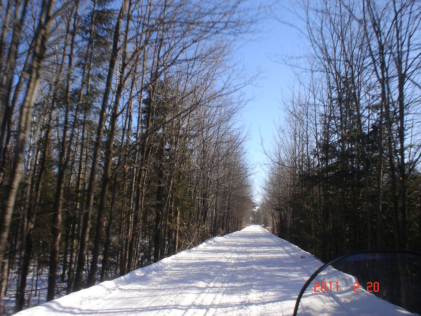 Joliette/tour du Lac Taureau 20 février 2011 DSC09456