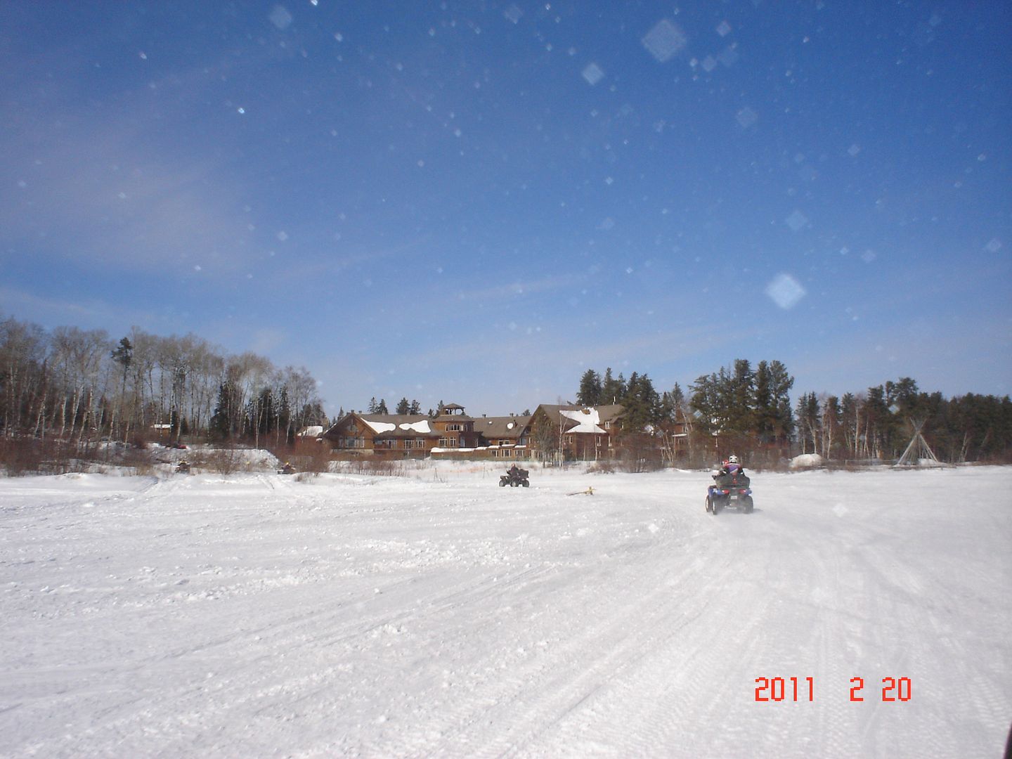 Joliette/tour du Lac Taureau 20 février 2011 DSC09486