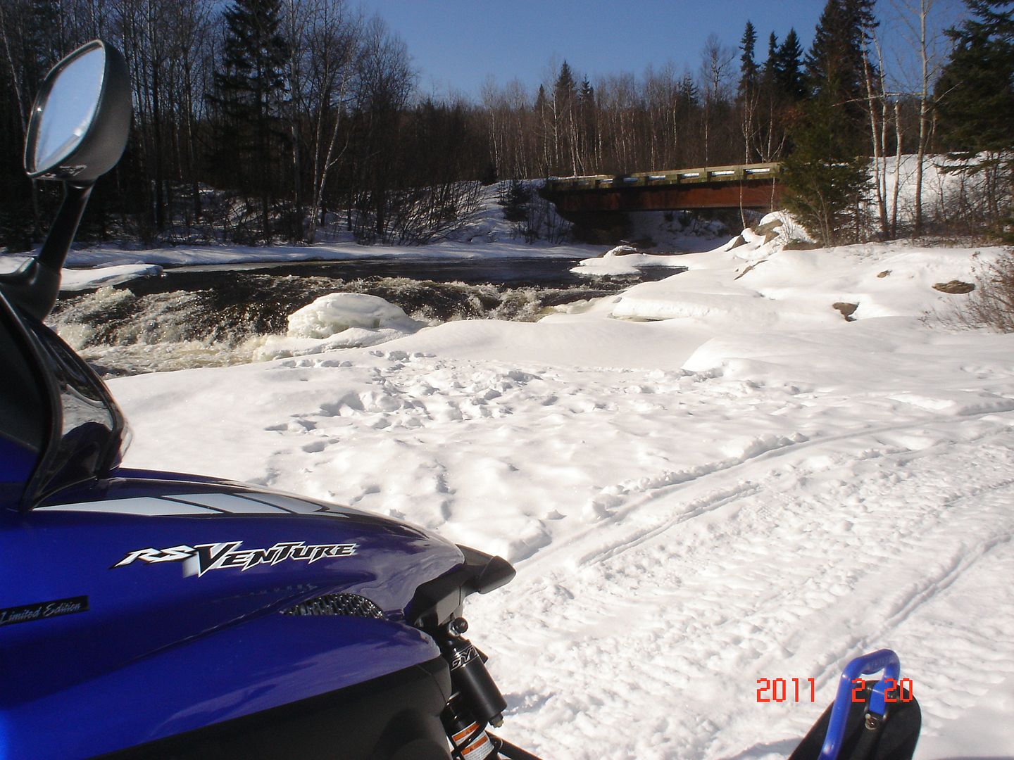 Joliette/tour du Lac Taureau 20 février 2011 DSC09501