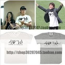 Một số mẫu Korean T-shirts(FISHY SHOP) Item23058-BigBangPLAYTee5BTOPandSeungri5D282418295BColorsava