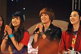 100113 Taemin & F(x) @ KJE’s Chocolate Th_tamfx2